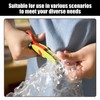 4 Stücke Der Sicherheitsschere Für Kinder, Schere Mit Skalen, Diy-Handgefertigten