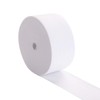 50mm (2 inch) Wide Flat Elastic Bands Waistband Tape White