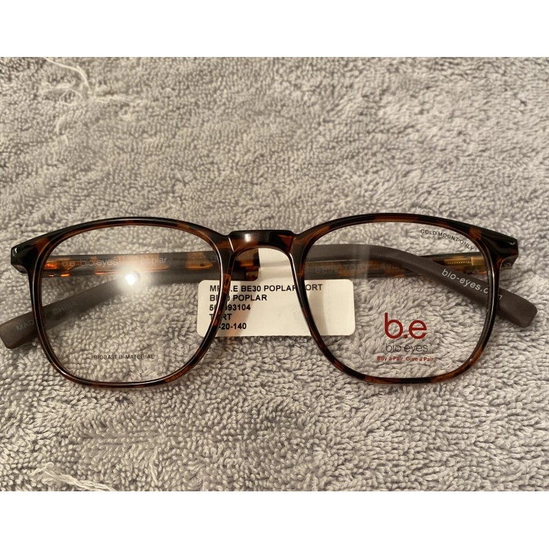Bio Eyes New BIO EYES BE30 POPLAR TORTOISE TORT 49-20-140