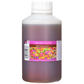 Cupcake World Intense Food Flavouring, Butterscotch, 500 ml