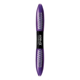 Máscara de pestañas L'Oréal Paris Voluminous X Fiber 12.717ml color blackest black