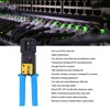 RJ45 Crimp Tool Kit Pass Thru CAT6 CAT5E Crimping Tools