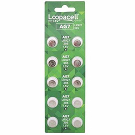 LOOPACELL 50 AG7 Alkaline Button Cell Batteries