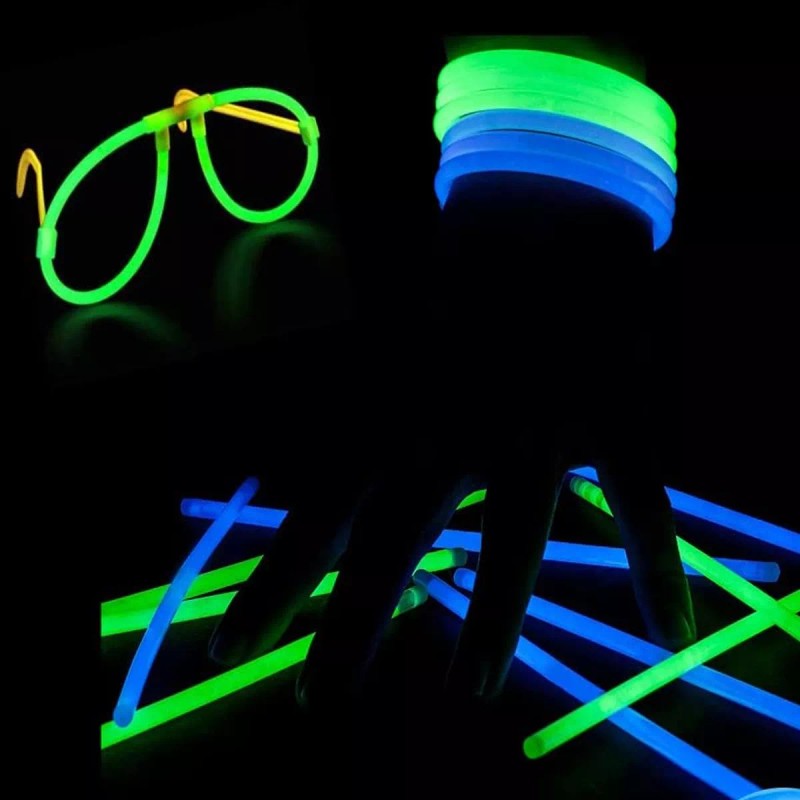 Lecute Traje Glow Neon Luminoso Fiesta Fluorescente Antro Disfraz