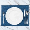 Restaurantware Sovereign 16 X 12 Inch Woven Placemats Set Of