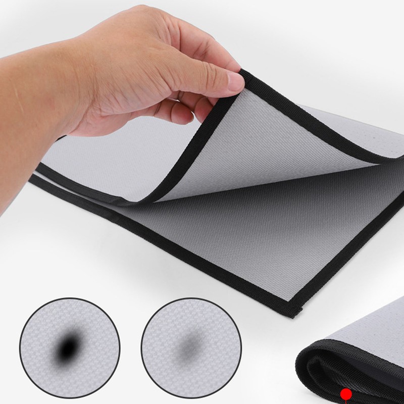 Fireproof Grill Mats Flame Retardant Silicone Multipurpose Heat Resistan BBQ