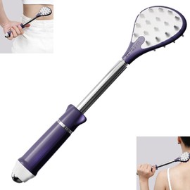 Smaoqingji Back Scratcher Scratcher Telescopic Back Scratcher – Pack of 1, Purple, Freely Stretchy, Easy to Reach the Back, Easy to Carry at Any Time to Relax Where You Can Tickle