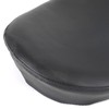 VIPIH Motorcycle Black Driver Rear Backrest Sissy Bar Pad For