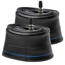 2-PCS 2.75/3.00-18 (80/100-18) TR4 Straight Valve Stem Heavy Duty Butyl Rubber Replacement Inner Tubes Compatible with 2.75/3.00-18 (80/100-18) Mini Pit Dirt Bikes, Motorcycles Front/Rear Tire Tubes