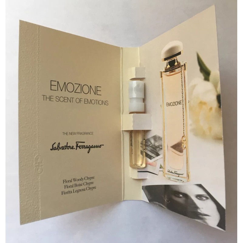 Salvatore Ferragamo Emozione 0.05 oz 1.5 ml EDP Spray Mini/Travel