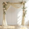 Wedding Arch Draping Fabric 1 Panel 18Ft Nude Chiffon Fabric