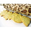 CHRISTMAS GIFTS EMBOSSING ROLLING PIN laser engraved with Christmas symbols