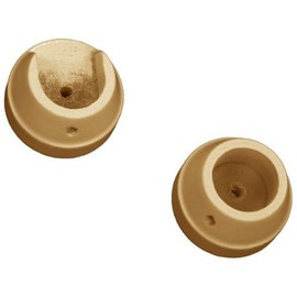 Rolls Woodline 35mm Wooden Recess Brackets, Light Oak, 2 Pack