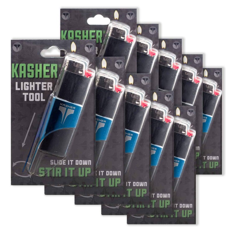 Kasher Classic Multi-Tool Lighter Case with Lighter - Lightweight, Durable