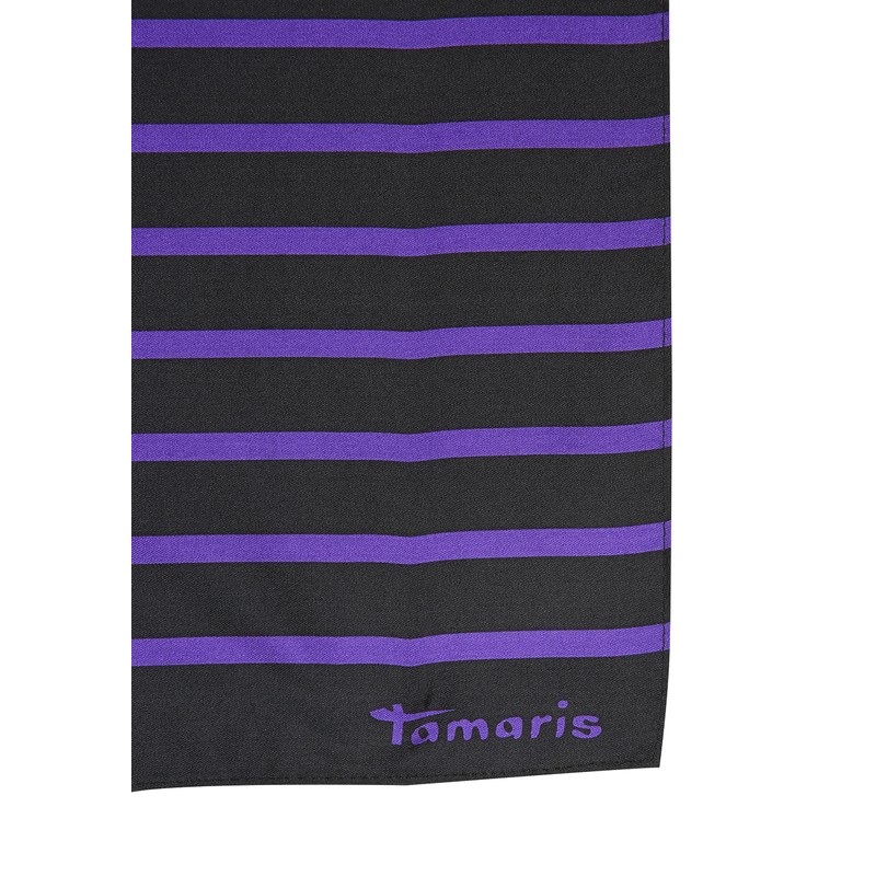 Tamaris Women's AGRYS Striped Scarf, Deep Blue