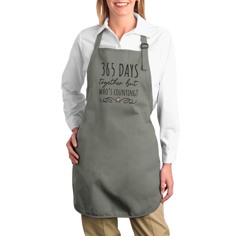 Fabulous Premium Kitchen Apron 365 Days Together but Who's Counting