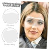Minkissy 30pcs Haircut Eye Protectors Transparent Facial Shield for Barbers