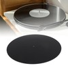 Turntable Mat Acrylic Anti Static Noise Reduction Turntable Slipmat for