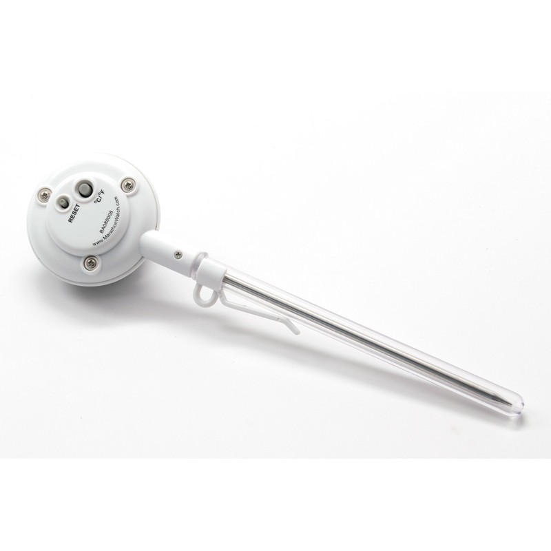 MARATHON BA080008WH Digital Instant Read Kitchen Probe Thermometer in White