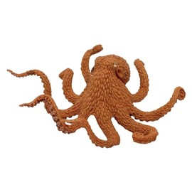 Deluxebase Mini Animal Adventure Replica Octopus Small Realistic Octopus Figure Ideal Animal Toy for Kids
