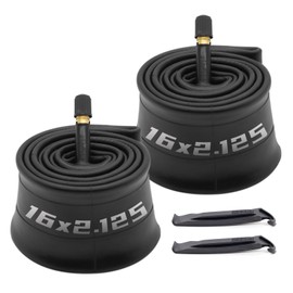 2pcs Heavy Duty 16x2.125/2.40 Bicycle Inner Tubes 16x1.95 16 inch 45/57-305 Bike Tubes