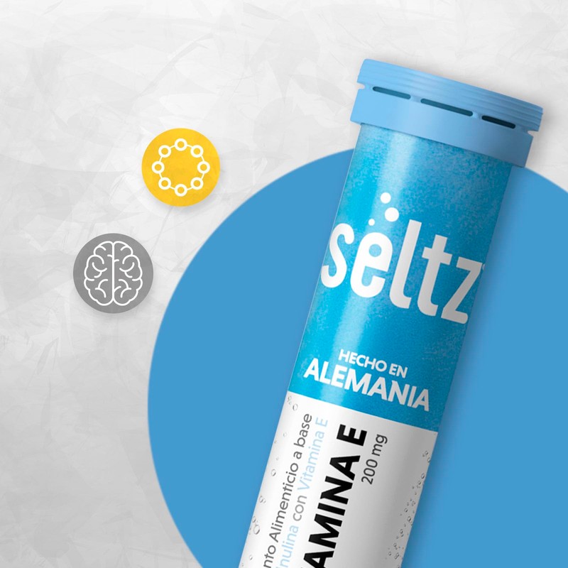 Seltz Vitamina E Tabletas Efervescentes