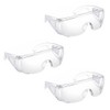 JSYPWEIJIE 3-Piece Goggles, Anti-Fog Glasses, Unisex Safety Goggles, Protective Glasses,