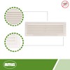 Amig - Rectangular Plastic Grille with Mosquito Net | Ventilation