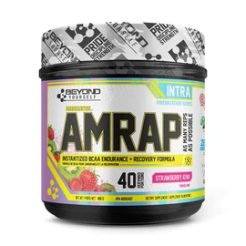 Beyond Yourself - AMRAP BCAA Endurance & Recovery Formula | 40 Servings | 7.2g BCAAs in Optimal 4:1:1 Ratio with added L-Carnitine and Magnesium | Supports Muscle Growth, Recovery, and Fat Metabolism | Vegan, Sugar-Free | Strawberry Kiwi