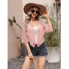 Aottori Women's Bolero Chiffon Bolero Jacket Elegant Summer Cardigan Short
