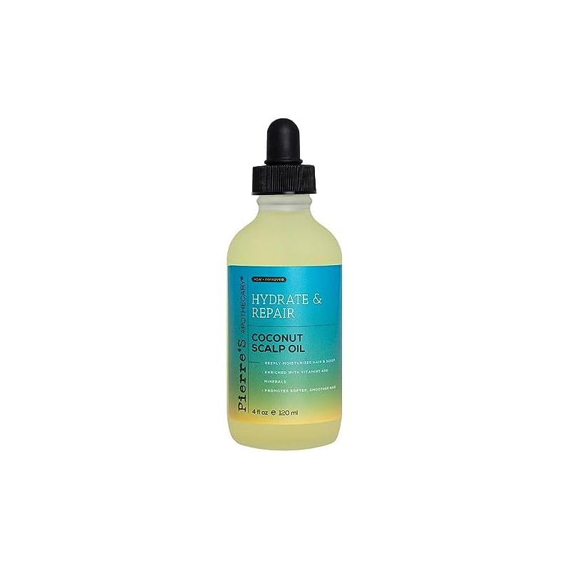 Pierre's Apothecary Aceite para el Cuero Cabelludo, Aceite de Coco,