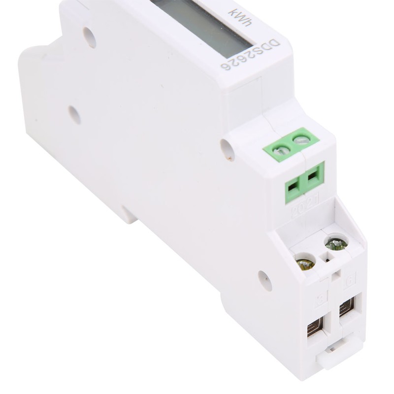 DDS2626 1P Single Phase Electronic Energy Meter LCD Display 35mm