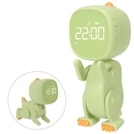 Alarm Clock, 2 in 1 USB Alarm Clock and Night Light for Kids, Digital Alarm Clocks with Snooze Mode and Countdown Timer for Heavy Sleepers for Bedroom