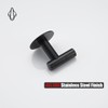 JQK Self Adhesive Towel Hook Bronze, No Drill Stick on