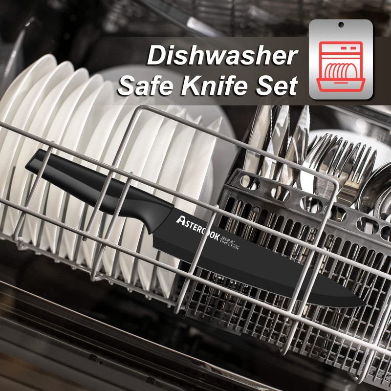 Knife Set, Astercook 21 Pieces Knife Sets for Kitchen with