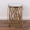 Rutledge & King Gold Side Table - Nesting Tables -