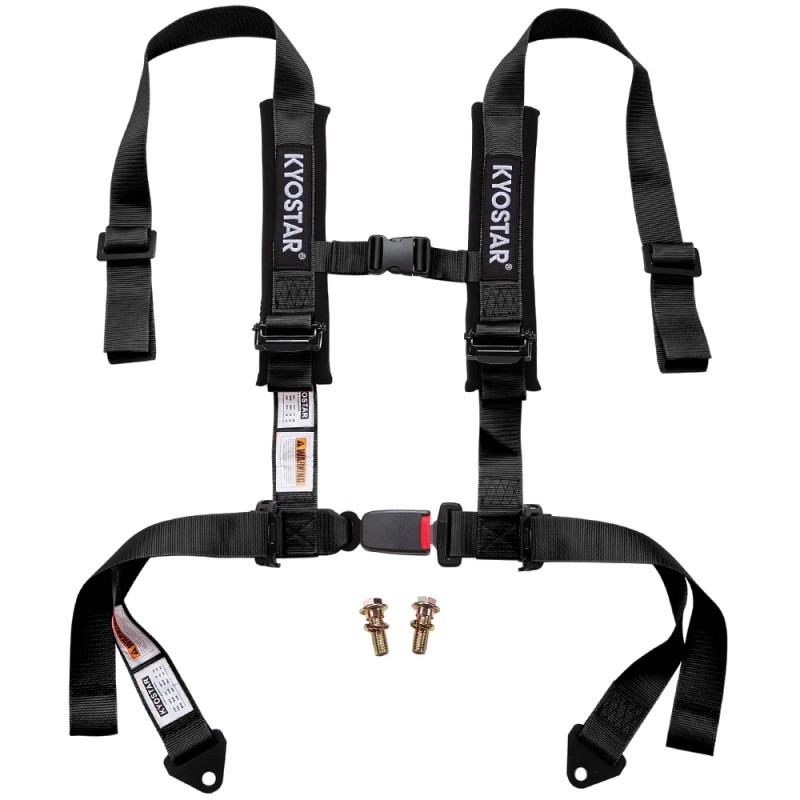 KYOSTAR 2'' Racing Safety Harness 4-Point with Ultra Soft Heavy