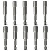 Teocpai 10PCS Magnetic Nut Driver Set for Impact Drill, 1/4''