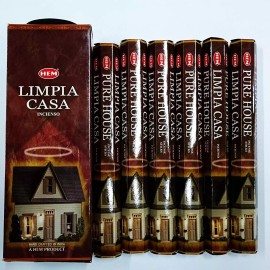 Hem Pure House Hexa Incense Stick, 6 Packs X 20 Sticks = 120 Sticks