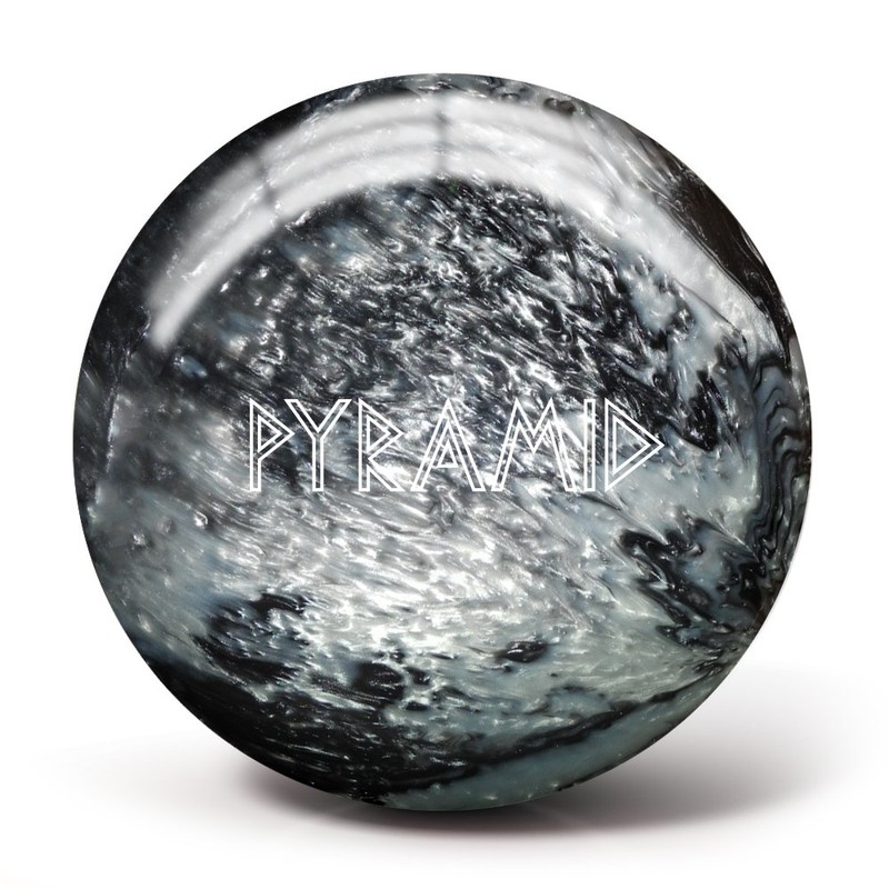 Pyramid Path Bowling Ball (Black/Silver, 12LB)