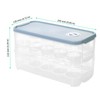 FUNSUEI Pack of 2 Egg Box, 20 Eggs, 2 Layers