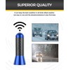 iolory Car Antenna,Carbon Fiber Car Radio Antenna with Adapter,Automotive Antenna