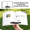 Dog Book Page Holder for Reading, 3D Printed One-Handed Reading