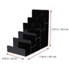 Cabilock Jewelry Holder 5 Tier Acrylic Display Stand:Clear Riser Display