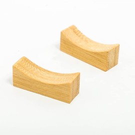 Rzilmer Chopsticks Rest Set of 6, Stylish, Chopsticks Pillow, Cutlery Rest, Japanese Tableware, Chopsticks Stand, Natural Wood