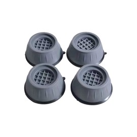 4Pcs Anti Vibration Pads for Washing Machine, Shock & Noise Cancelling Washing Machine Support, Noise Reducing Anti Slip Rubber Washing Machine Pads, Anti-Walk Dryer Washer Vibration Mats