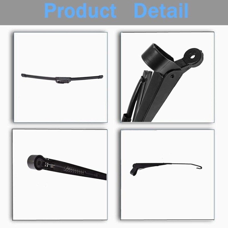 RainMan S 12V Electric Windshield Wiper Motor Kit Replacement for