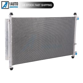 autobtparts AC Condenser Air Conditioning Fit For 2005-2010 Honda Odyssey 3.5L Aluminum Core