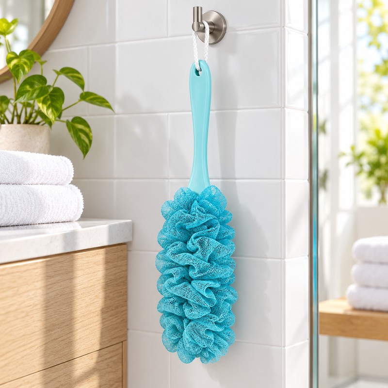 1PCS Long Handle Bath Brush Back Bath Shower Scrubber Body