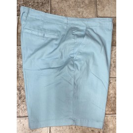 George NWT Mens George Aqua Cloud Flat Front Above The Knee Shorts Size 44